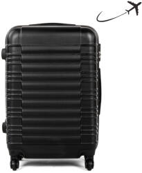 Leonardo Da Vinci LEONARDO DA VINCI Bőrönd, S méret, kivehető kerékkel 40x33x20cm - Fekete (Borond_S_Black)