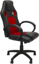 Topeshop Enzo Gamer Szék Műbőr Piros-Fekete (FOTEL ENZO CZER-CZAR)