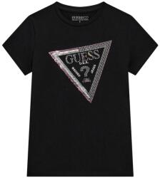GUESS Tricouri mânecă scurtă Fete SS T SHIRT Guess Negru 8 ani - spartoo - 113,40 RON