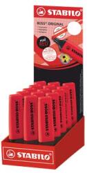 STABILO Szövegkiemelő display, 2-5 mm, STABILO BOSS original , Stabilo piros (70/15-7) - fodicoaruhaz