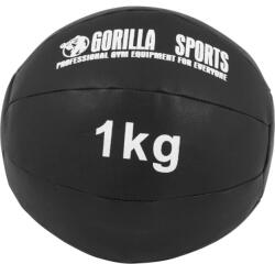 Gorilla Sports Medicinlabda 1 kg fekete (100783-00019-0004) - gorillasports