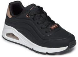 Skechers Skecher Uno Gen1 Shimmer Wave lányka - női fűzős sneaker cipő 310286L-BLK