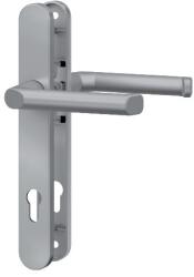 Basi SRS 4100 E 92 PZ biztonsági kilincsgarnitúra (inox)