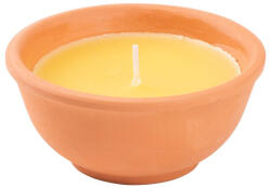 Citronella terrakotta gyertya, 113 g, 50X110 mm (2170301)