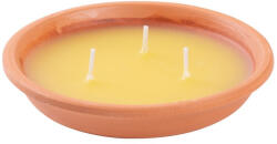 Citronella terrakotta gyertya, 80 g, 30X125 mm (2170306)