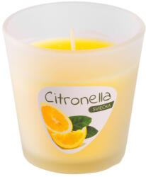 Citronella gyertya üvegpohárban, 80 g, 80x70 mm (2170300)