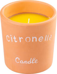 Citronella Citronella, rovarriasztó gyertya, terrakotta, 185 g, 100x100 mm (2172765)