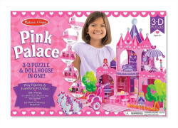Melissa & Doug M&D, 3D Puzzle, Pink Palota