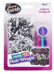 CRA-Z-ART Shimmer’n Sparkle: színezhető hajgumi készlet (69569) - vackorjatek