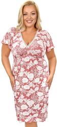 Donna Cămașă de noapte DONNA TINA PLUS roz pudră: 6XL (33205 6XL)