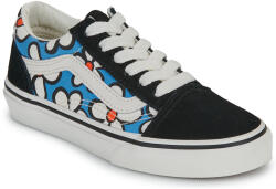 Vans Pantofi sport Casual Fete Old Skool Painted Floral Bright Azure Vans Negru 28