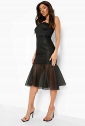 Boohoo P0A116 Boohoo Fekete Ruha Ceruza XXL XXL