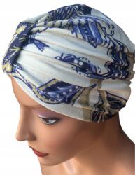 Eva Design Emma 417 női turbán sapka, kemoterápia után is a fejre helyezhető (gotowa czapka)