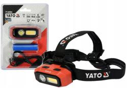 TOYA Zseblámpa Fejlámpa Állítható Mozgásérzékelő 800lm IP54 2200mAh YT-08594 (YT-08594)