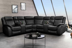 Movie Design 5 üléses mozifotel Movie fekete műbőr