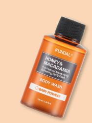 KUNDAL Gel de duș Honey & Macadamia Pure Body Wash Baby Powder - 100 ml