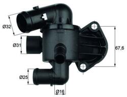 MAHLE Termostat chladenia MAHLE TI 33 87 (TI 33 87)