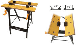 Hoteche Munkapad 605X625X790mm állítható szélességgel fém kerettel 100kg-ig Hoteche (490502)