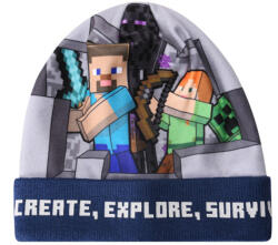 Fashion UK Minecraft Explore gyerek sapka 56 cm 85FKC68352B56 (85FKC68352B56)