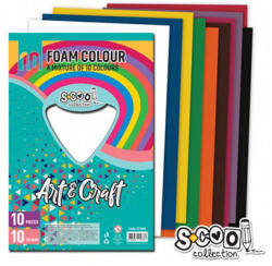 Art&Craft R- Dekorgumi A/4 vegyes 10db-os Art&Craft SC1488