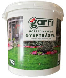  TS Gyep műtrágya GARRI Tartós hatású 7kg (14-10-19+2Mg+3S)