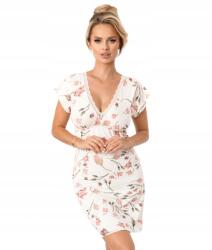 Donna Hálóing-donna AMARIS-rozm. XL 42 rövid ujjú virágmintás térd alá érő (AMARIS)