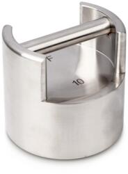 KERN 10 kg-os ellenőrző súly fogantyúval, rakásolható, OIML F1 súlyosztály (327-141)