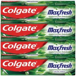 Colgate Fogkrém Colgate Max Fresh Exotic Freshness Green Tea 4x75ml (5905954339563)