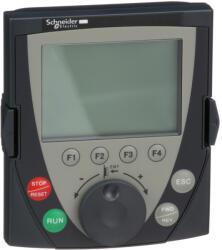 Schneider Electric Altivar frekvenciaváltó kiegészítő, kihelyezhetőrafikus kijelző, 240 x 160 pixel, IP54, ATV212-ATV320 hajtáshoz VW3A1101