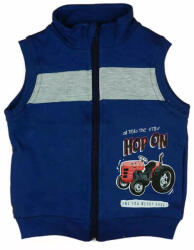  Belül bolyhos kisfiú mellény traktor mintával (26223047)