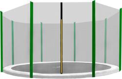 AGA Védőháló 366 cm 8 rúdhoz Fekete háló / Sötétzöld (MR1512OUT-8DG)