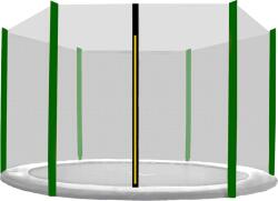 AGA Védőháló 400 cm 6 rúdhoz Fekete háló / Sötétzöld (MR1513OUT-6DG)