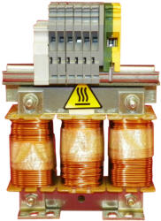 Schneider Electric Altivar frekvenciaváltó kiegészítő, hálózati fojtó, 0, 3 mH, 107A, 3 fázis, Altivar és Lexium hajtásokhoz VW3A4556