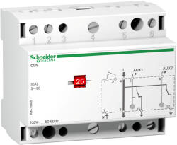 Schneider Electric ACTI9 CDS terhelésfigyelő kontaktor, 2 csatornás, 240V egyfázisú A9C15908