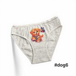 Talpigpamut Egyedi gyártású alsó, bugyi, kutya mintás, M-es