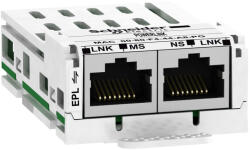 Schneider Electric Altivar frekvenciaváltó kiegészítő, Kommunikációs modul, Ethernet POWERLINK, 2xRJ45, ATV320-340-600-900 hajtásokhoz VW3A3619
