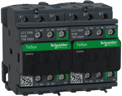 Schneider Electric TESYS D irányváltó kontaktorREEN-3P 440V 9A 200VAC LC2D09KUE