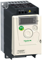 Schneider Electric Altivar ATV12 frekvenciaváltó, 0, 55kW, 1f, 230VAC, Modbus RTU, IP20, hűtőbordás ATV12H055M2