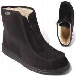 DR ORTO 41 Gyapjú bélelt női téli bakancs cipő fekete könnyű (Dr Orto 996D013)