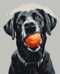 Alkotásutca Játékidő - Számfestő készlet kereten 40x50