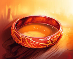 Alkotásutca Egy Gyűrű - Számfestő készlet kereten 40x50