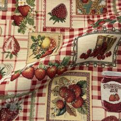  Dekorációs anyag GOBELIN premium Strawberry Jam Check