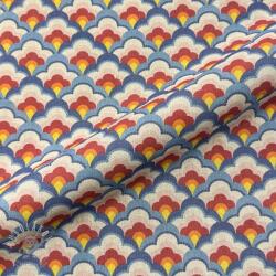  Dekorációs anyag Linenlook Graphic Flower Scale digital print