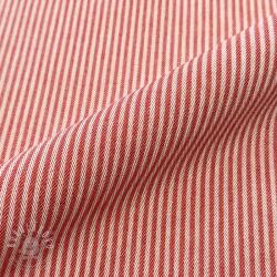  Dekorációs anyag DOBBY Colored stripe poppy red