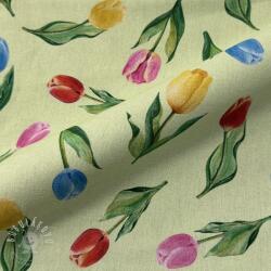  Dekorációs anyag Tulip Flower Field digital print