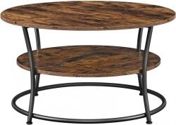 VASAGLE Dohányzóasztalka Vasagle, 80x80x45 cm (LCT80BX-LR)