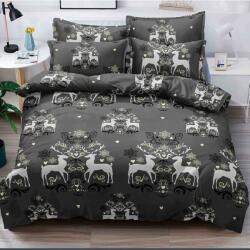 Dormy Egyszemélyes télapós ágyneműhuzat, Jolly V43, Finom pamut (flanel) (JO1P-55296)