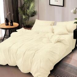 Pucioasa Damaszt ágyneműhuzat, Elden, krém, finom pamut (SEP-76455)