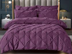 Dormy Ágyneműhuzat-garnitúra, Rynker, Lila, 6 részes, finom pamut (flanel) (JO-28877RM)