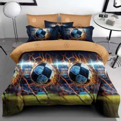 Dormy 3D ágyneműhuzat-garnitúra 6 részes, Fotbal V1, finom pamut (flanel) (JHN-3D-79857)